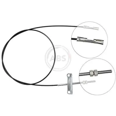 Cable de accionamiento, freno de estacionamiento A.B.S. K10062 Máxima Calidad